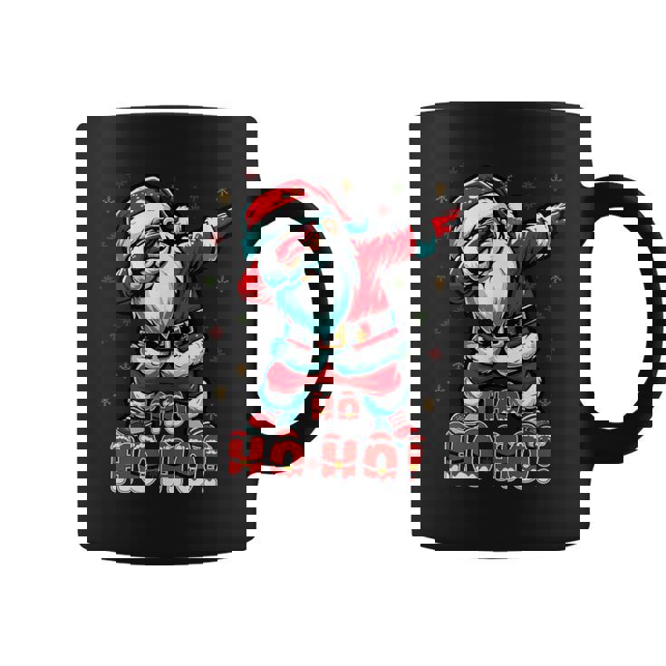 クールなサンタクロースダブダンシング クリスマス 面白いクリスマスダビング コーヒーマグ