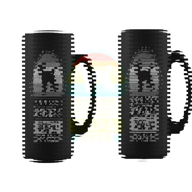 クールなプードル・パパ、父の日 コーヒーマグ