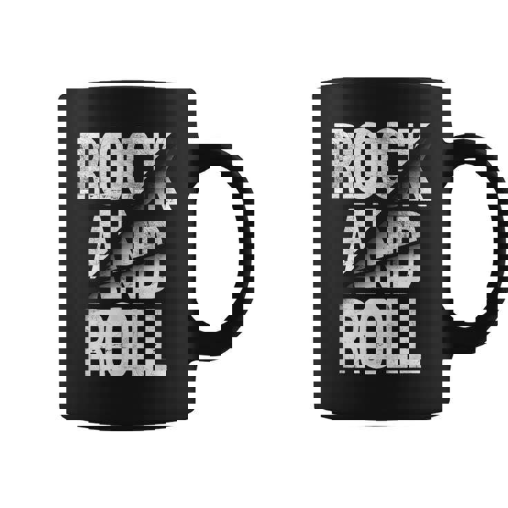 クールヴィンテージロックンロールtシャツ ブラック ミュージックロックンロール コーヒーマグ