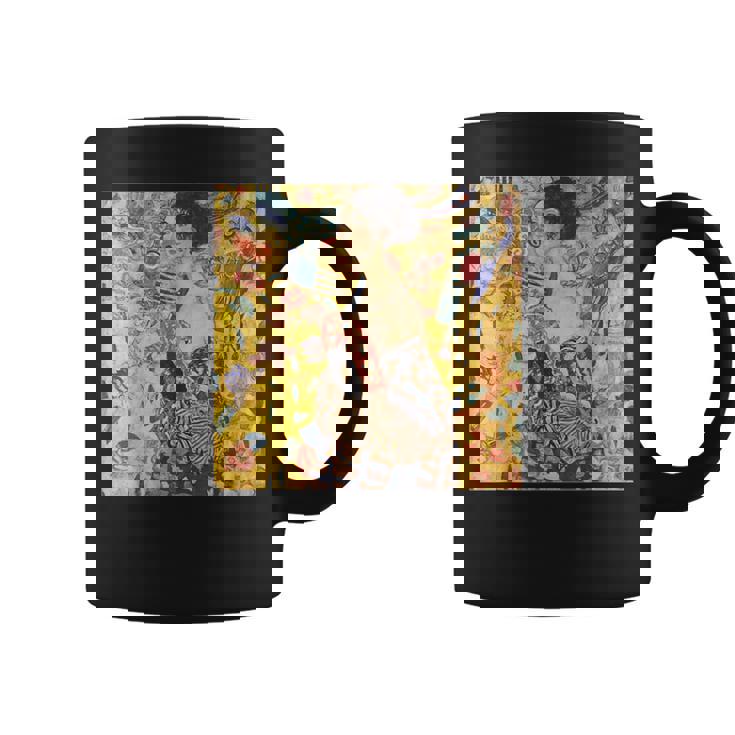 グスタフ・クリムト作「Lady With Fan」 コーヒーマグ