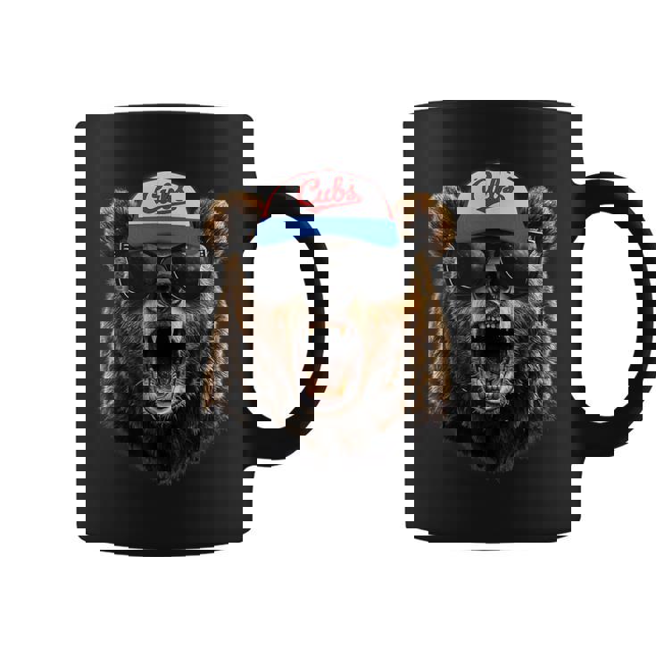 グラフィック カブス 名前 アンティーク風 80年代 カブス 名前 スタイル ギフト アイデア コーヒーマグ