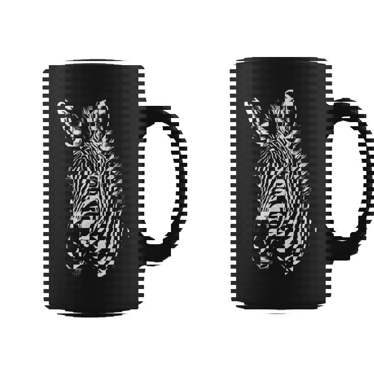 グラフィック ワイルド ゼブラ グラフィック メンズ レディース 男の子 女の子 コーヒーマグ