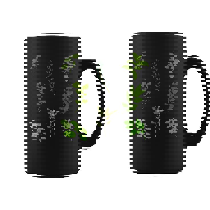 グリーン 料理 料理 ガーデン ハーブ パターン コーヒーマグ