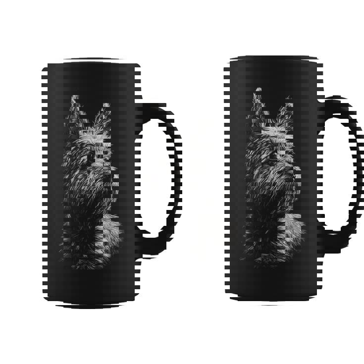 ケアンテリア 犬モチーフ ペットアート ケアンテリア コーヒーマグ