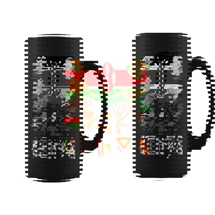 ケニア国旗の衣装のアイデア ケニアフード&ケニア国旗 コーヒーマグ