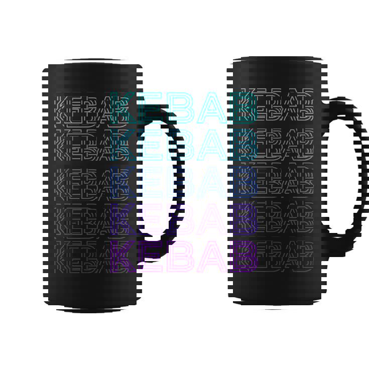 ケバブドーナーケバブケバップレトロ コーヒーマグ