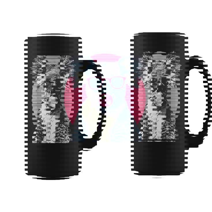 コアラ愛好家のためのサングラスバブルガム付きコアラ コーヒーマグ