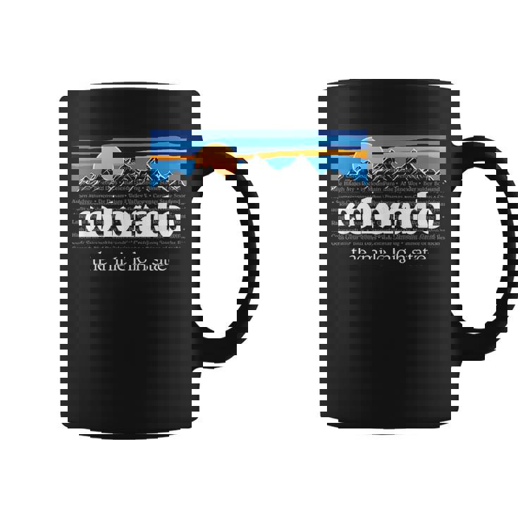 コロラドアンダーグラウンド コロラドマウンテン ヴィンテージ コロラド コーヒーマグ