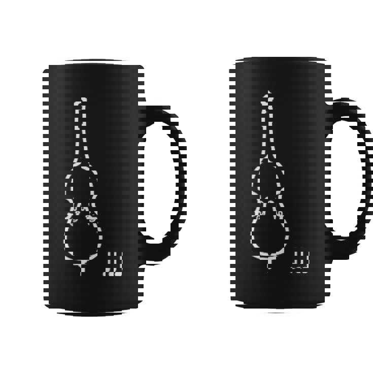 コントラバス 音符 音楽 楽器 コーヒーマグ