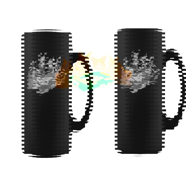 コーギー イヌ 麻雀 面白いtシャツ 犬 文字入り メンズ おもしろ 面白い 服 おもしろグッズ ネタ 雀士 コーヒーマグ