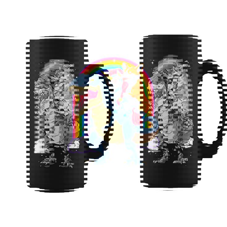 コーギー ユニコーン 恐竜 レックス キッズ ガールズ レインボー ギフト コーヒーマグ