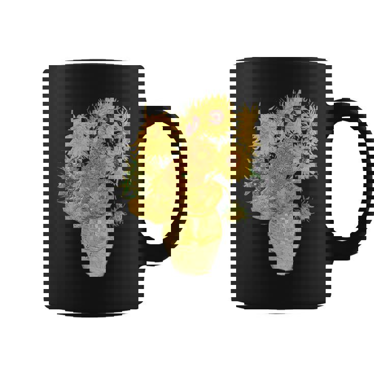 ゴッホ ひまわり 美的アート 鍬 絵画 グラフィック コーヒーマグ