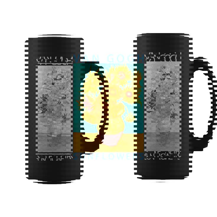 ゴッホ 面白いtシャツ ひまわり 名作 アート 花 印象派 絵画 メンズ レディース 服 美術 油彩画 コーヒーマグ