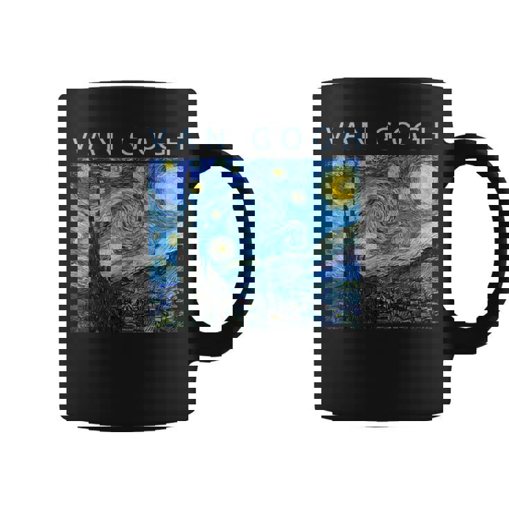 ゴッホ 面白いtシャツ おもしろ アート 星月夜 印象派 絵画 メンズ レディース 面白い 服 美術 ネタ コーヒーマグ