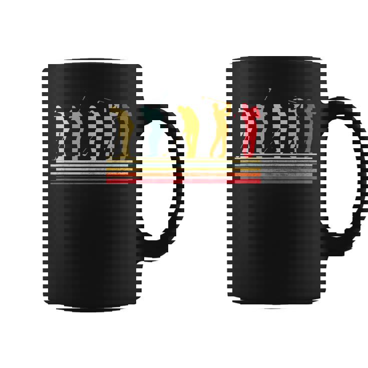 ゴルフ 面白いtシャツ 打ちっ放し メンズ おもしろ 服 練習着 ウェア ネタ 服 カラフル レトロ コーヒーマグ