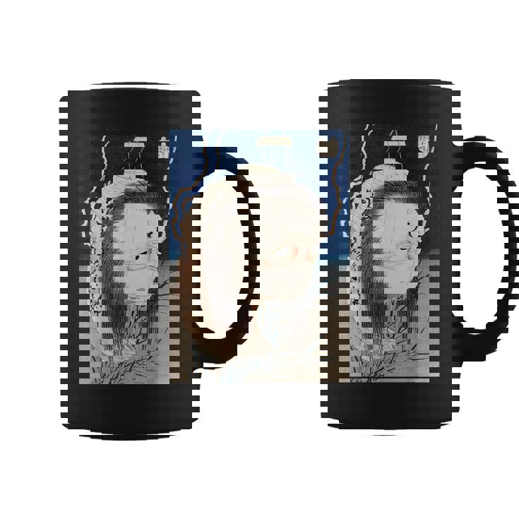 ゴースト 亡霊 霊魂 ファントム 葛飾北斎 日本美術 ハロウィン 妖怪 提灯お岩 百物語 お岩さん 百物語 コーヒーマグ