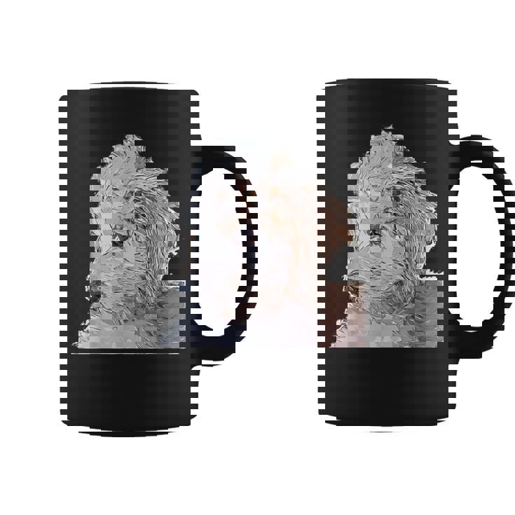 ゴールデンドゥードル 犬 ペット 動物 グラフィック かっこいい おもしろい かわいい コーヒーマグ