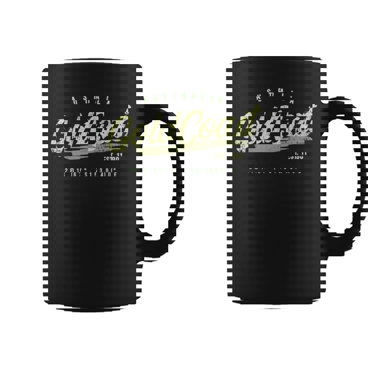 ゴールドコースト オーストラリア ヴィンテージ コーヒーマグ