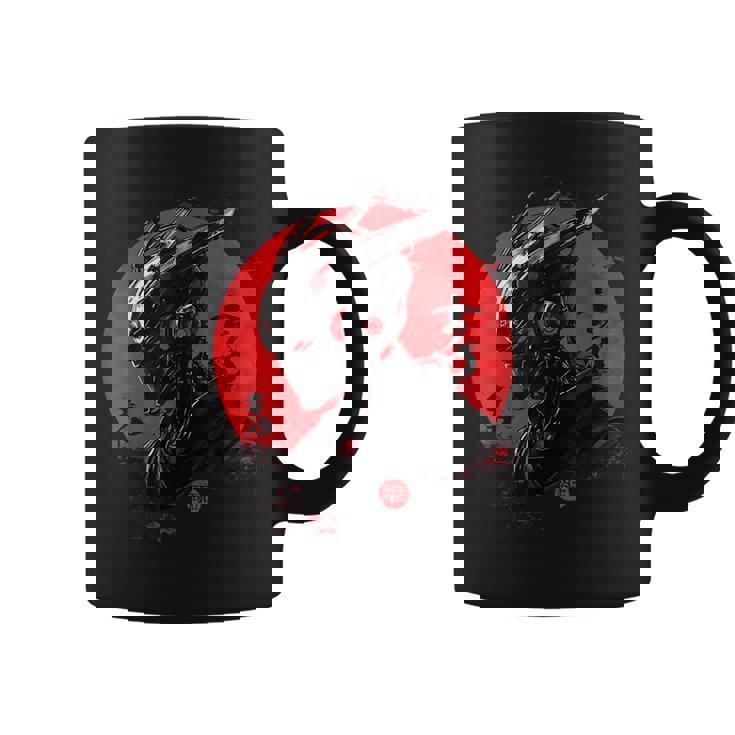 サイバーロボ サムライ メカヘルメット 日本アニメ アート コーヒーマグ