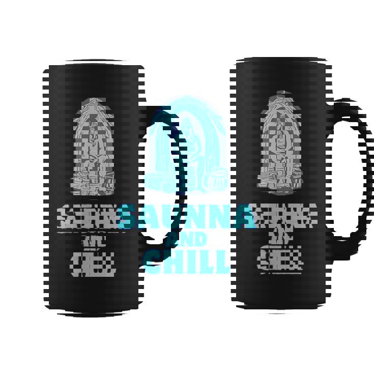 サウナ好き サウナアンドチル おもしろ 男性 女性 ユニセックス シンプル おしゃれ コーヒーマグ