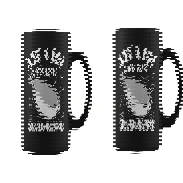 サカバンバスピスの面白い魚ミームが大好きなジャスト・ア・ボーイ コーヒーマグ