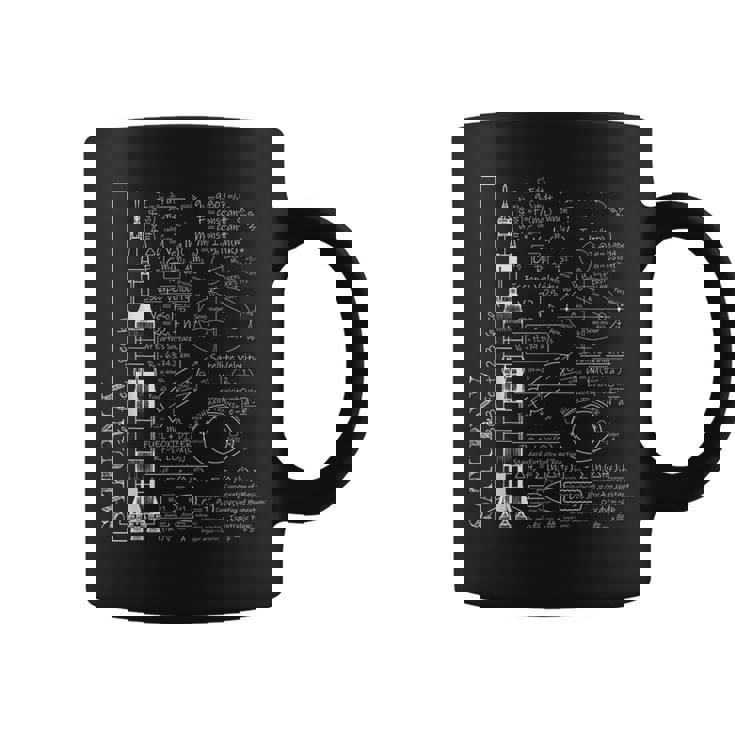 サターンvサターン5ロケット科学方程式 コーヒーマグ