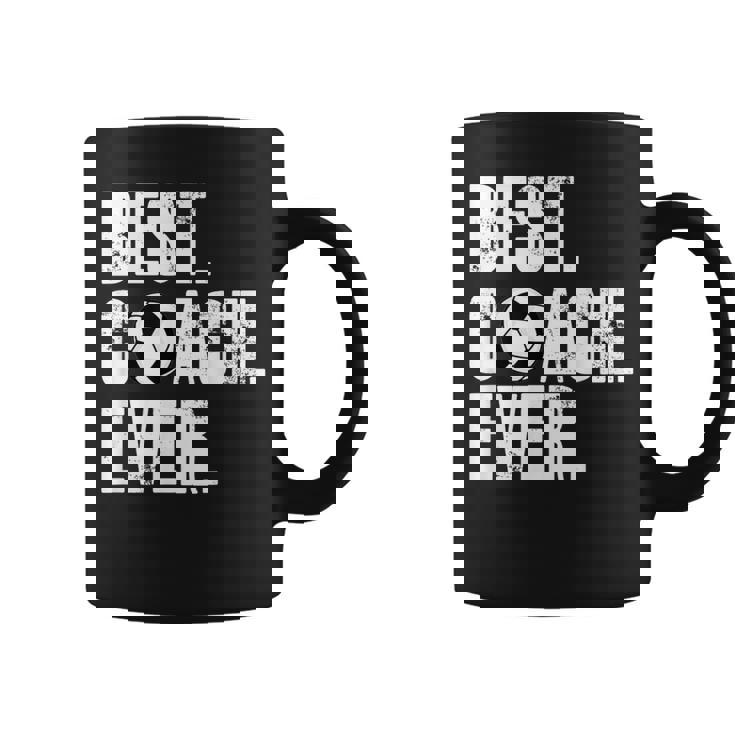 サッカーコーチtシャツ サッカー史上最高のコーチギフト。 コーヒーマグ