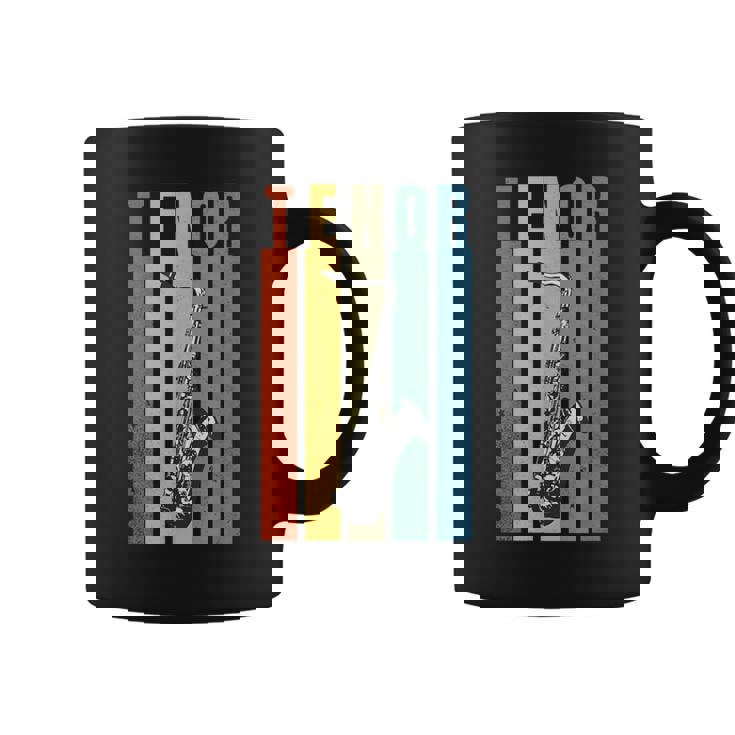 サックス テナーサックス レトロ コーヒーマグ