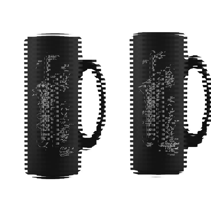 サックス バリサックス 特許スタイル クール サックス コーヒーマグ