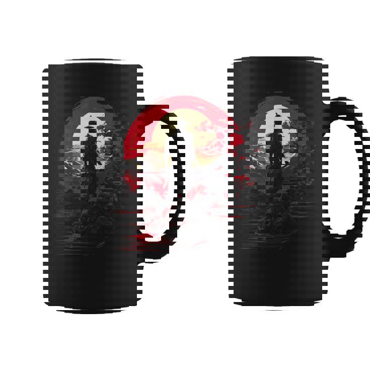 サムライ・カタナ 名誉 武道 日本語 コーヒーマグ