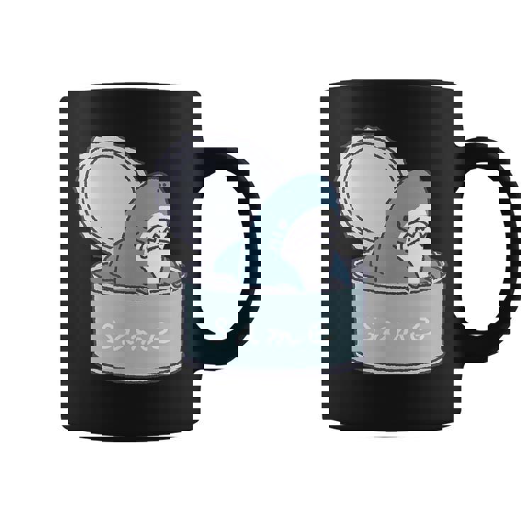 サメの缶詰め コーヒーマグ