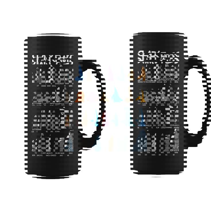 サメの顔タイプ 捕食者 面白いサメ 魚 サメ コーヒーマグ