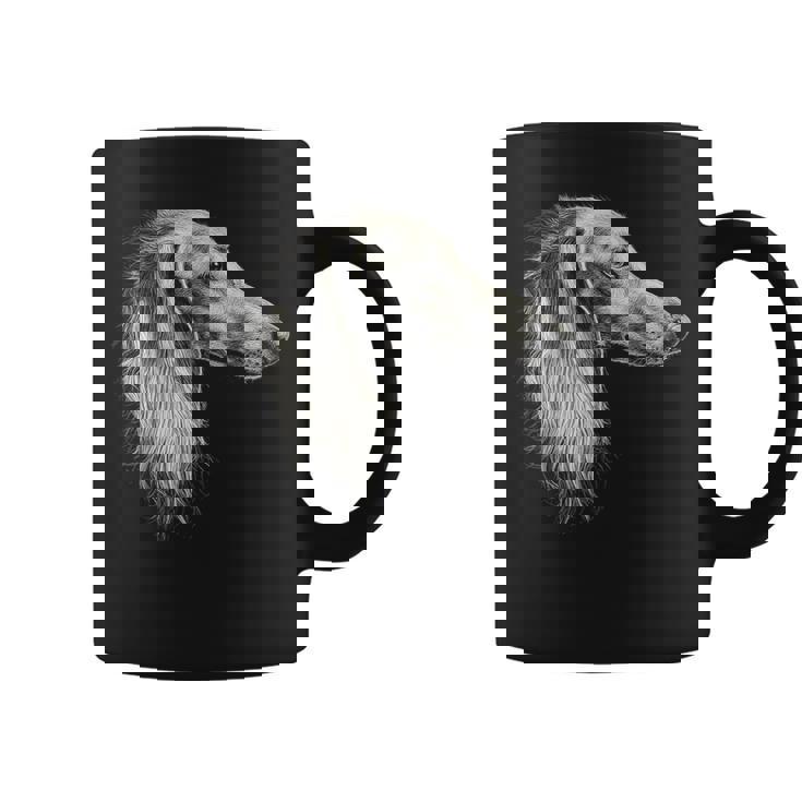 サルーキ 犬 モチーフ ペットアート サルーキ コーヒーマグ