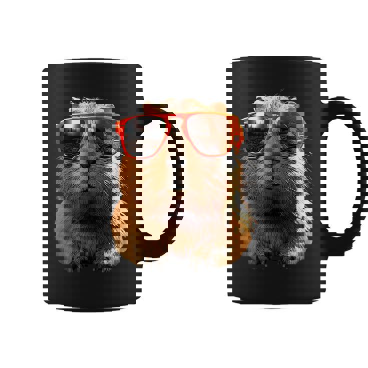 サングラスをかけたカピバラ Be Capy カピバラ げっ歯類 Capybara コーヒーマグ