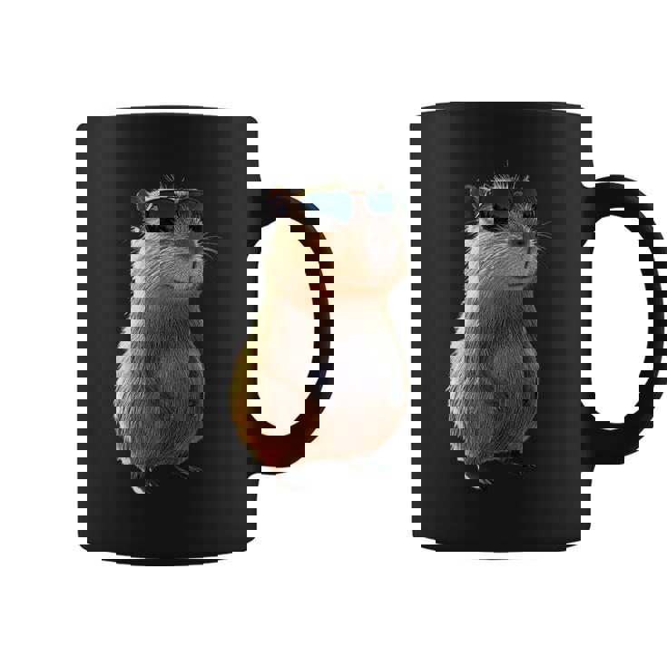 サングラスをかけたカピバラ Be Capy カピバラ げっ歯類 Capybara コーヒーマグ