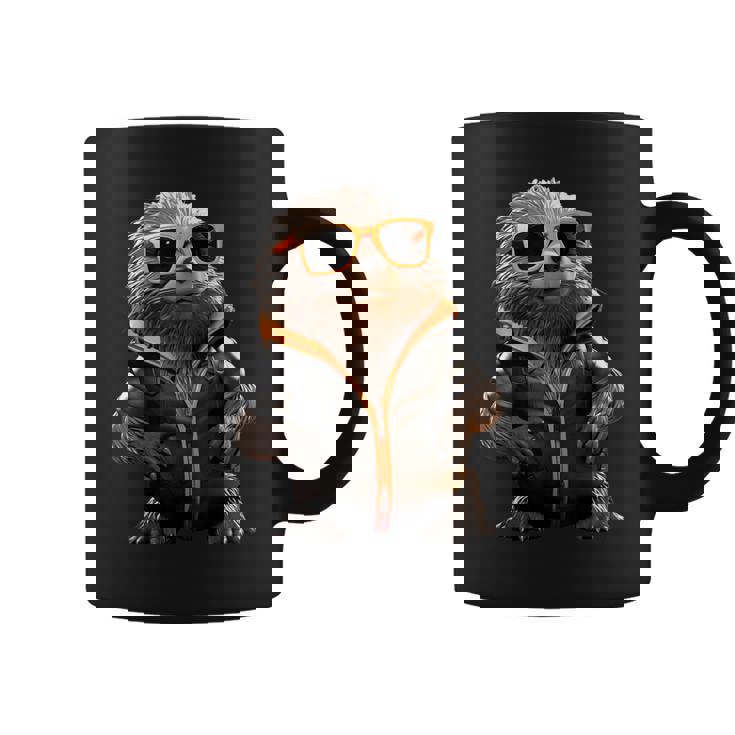 サングラスをかけたモグラかわいいモグラかわいいモグラ コーヒーマグ