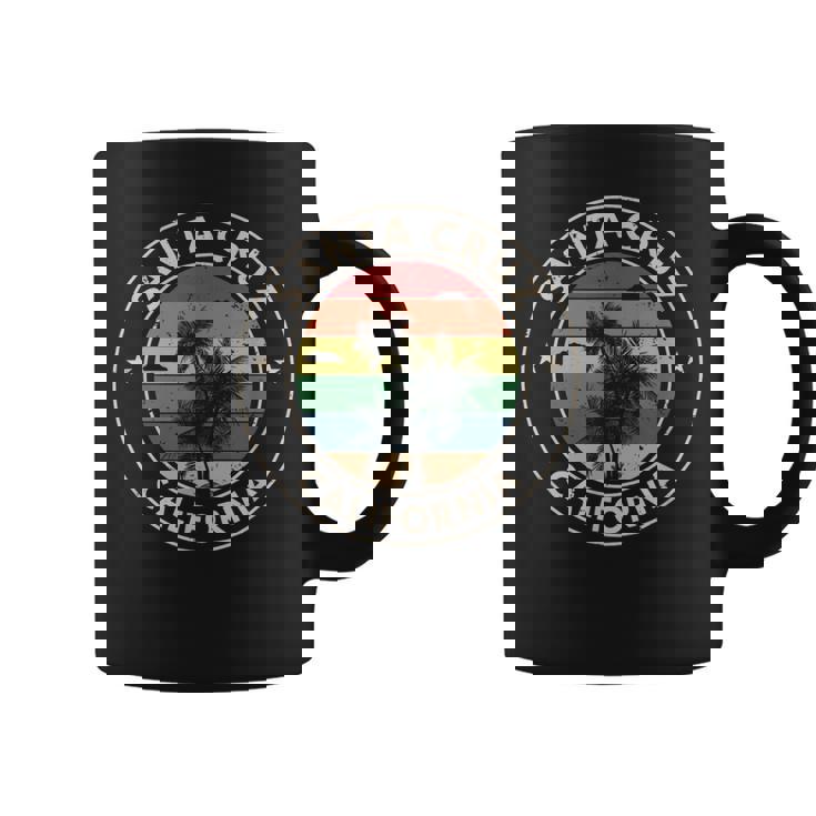 サンタクルーズ カリフォルニア レトロ ヴィンテージ サンセット コーヒーマグ