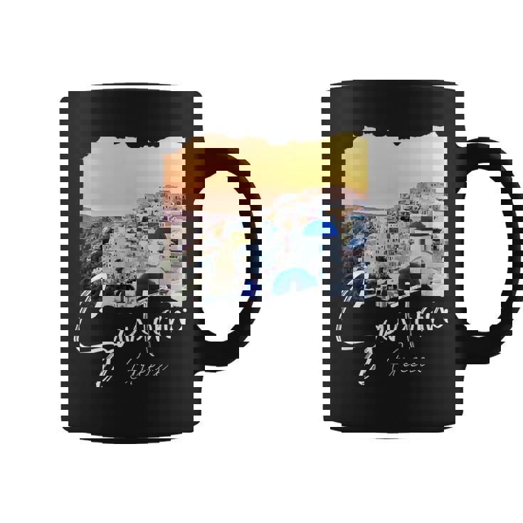 サントリーニ ギリシャ絵画 サントリーニ コーヒーマグ