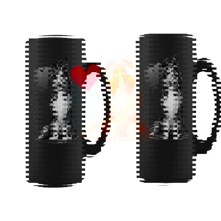 シェルティ・ドッグ・ママ、シェットランド・シープドッグ・ママ コーヒーマグ