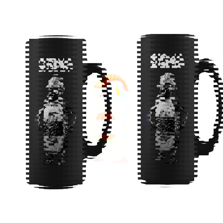 シグマ イタリアン ブレイン ミーム ペンギン 寿司 サーモン ユース キッズ コーヒーマグ