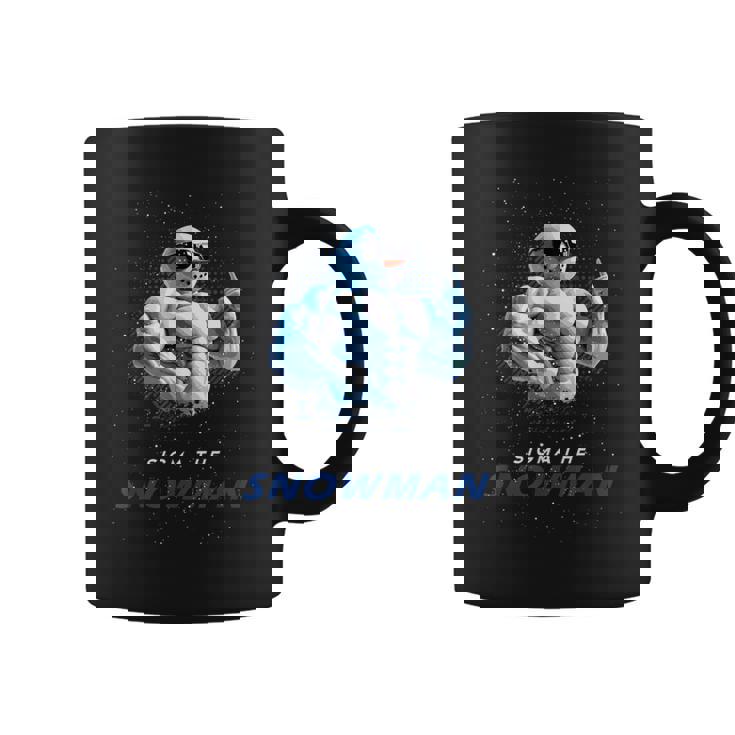 シグマザスノーマンブラッシュリズメリークリスマス Xマスク コーヒーマグ