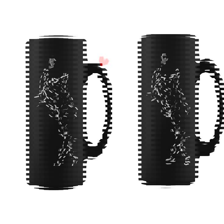 シベリアンハスキー犬愛かわいいシベリアンハスキー コーヒーマグ