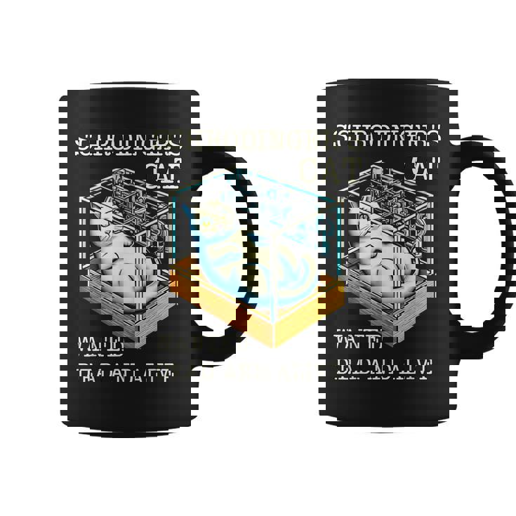 シュレディンガーの猫指名手配教授 科学物理教師 コーヒーマグ