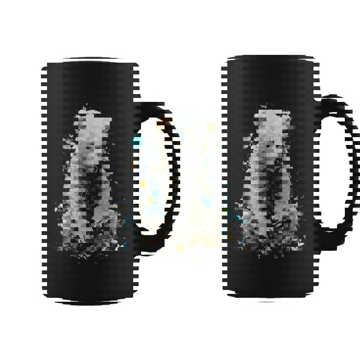 シロクマ 動物 モチーフ 作品 シロクマ コーヒーマグ