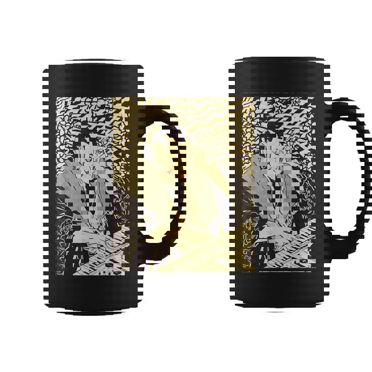 シンセサイザー テクノ 音楽 面白い サムライ シンセサイザー コーヒーマグ