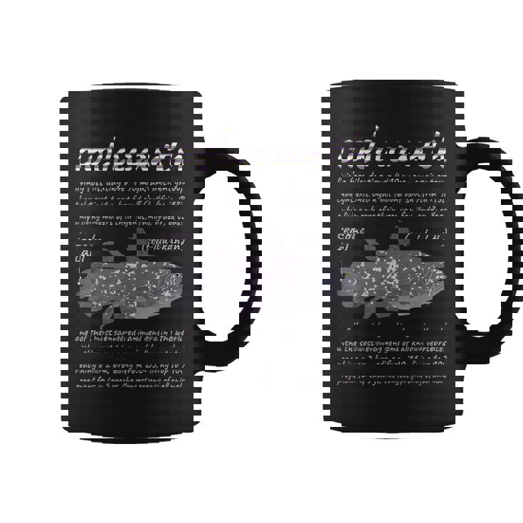 シーラカンス。 コーヒーマグ