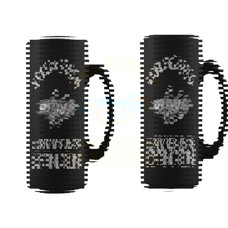 シーラカンス深層水化石絶滅サバイバーシーラカンス。 コーヒーマグ