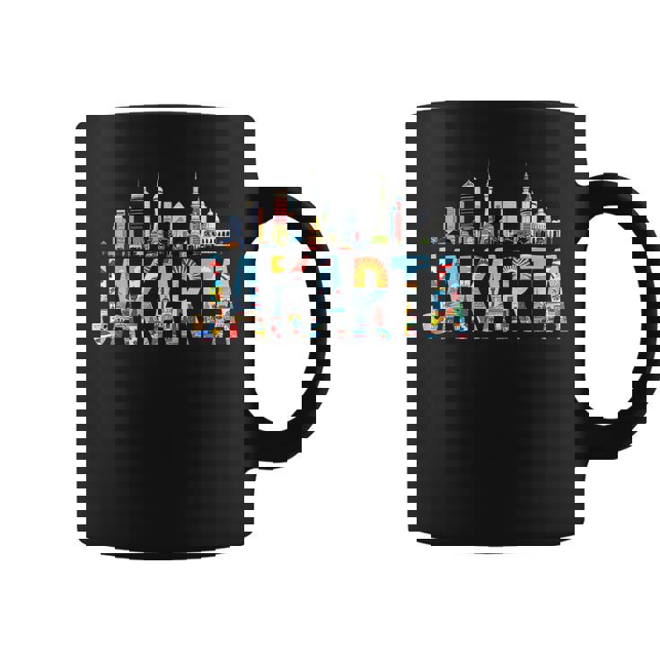 ジャカルタ旅行 インドネシア アウトフィット バケーション ジャカルタ コーヒーマグ