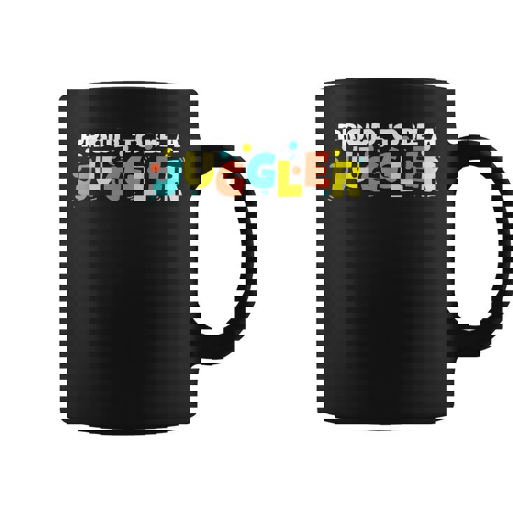ジャグラーであることを誇りに思う コーヒーマグ