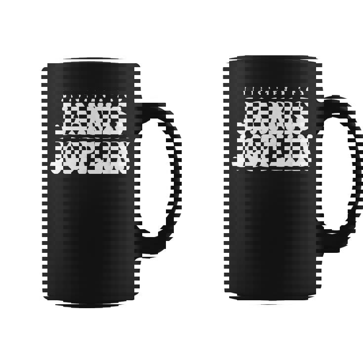 ジャニス・ジョプリン、ジャニス・ジョプリンを聴く コーヒーマグ